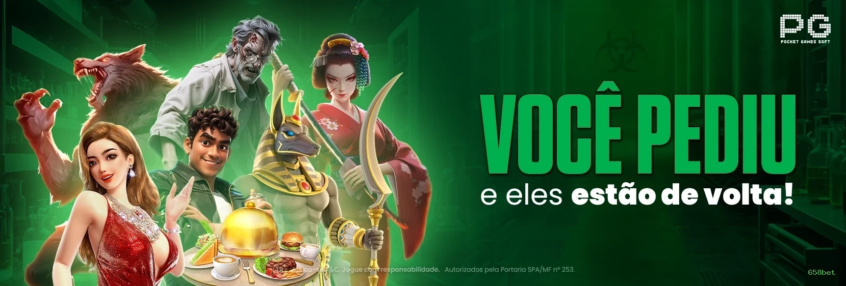 Imagem promocional da 658bet mostrando a plataforma e suas vantagens